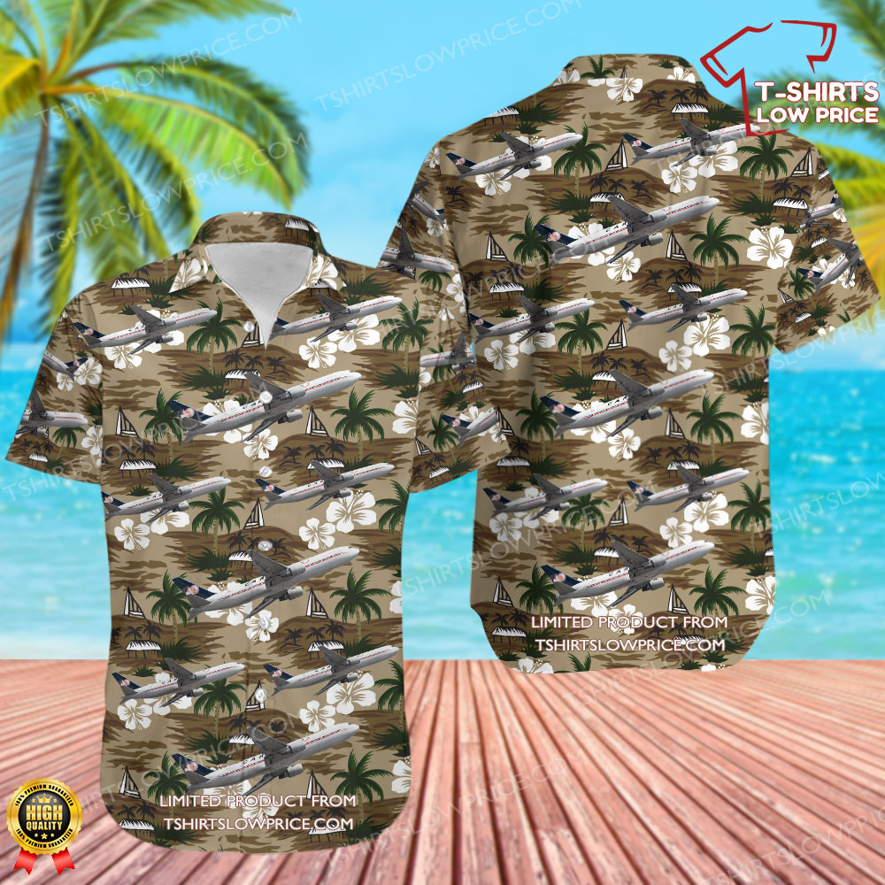 Boeing 767-375(ER)(BDSF) Cargojet Airways Hawaiian Shirt Boeing 767 375ERBDSF Cargojet Airways Hawaiian Shirt 1