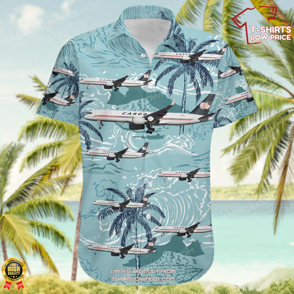 Boeing 757 223PCF Cargojet Airways Hawaiian Shirt 2 Boeing 757 223PCF Cargojet Airways Hawaiian Shirt 2