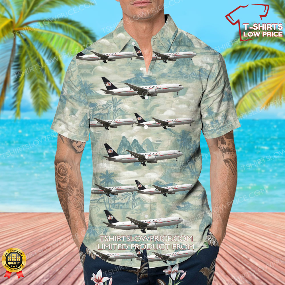 Boeing 767 328ERBDSF Cargojet Airways Hawaiian Shirt 4 Boeing 767 328ERBDSF Cargojet Airways Hawaiian Shirt 4