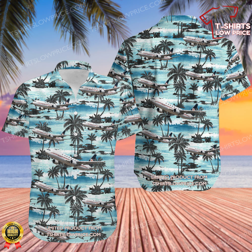 Boeing 767-35E(ER)(BCF) Cargojet Airways Hawaiian Shirt Boeing 767 35EERBCF Cargojet Airways Hawaiian Shirt 1