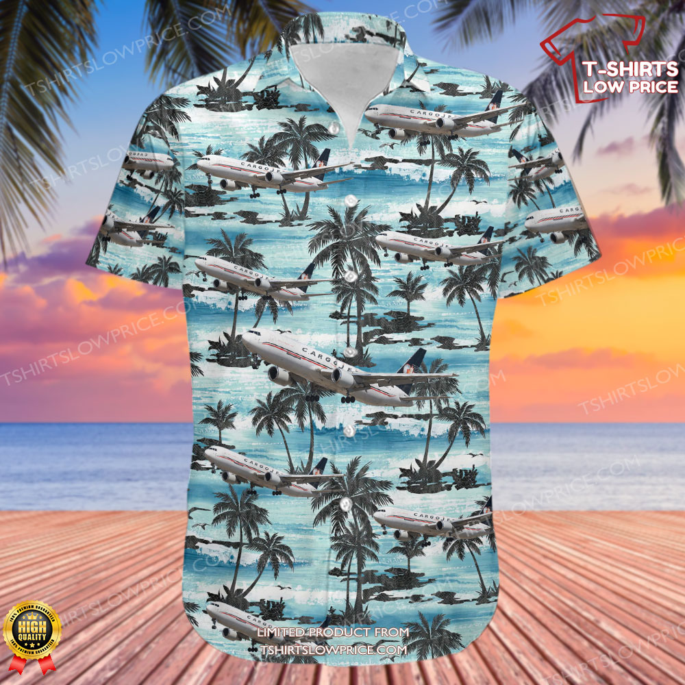 Boeing 767 35EERBCF Cargojet Airways Hawaiian Shirt 2 Boeing 767 35EERBCF Cargojet Airways Hawaiian Shirt 2
