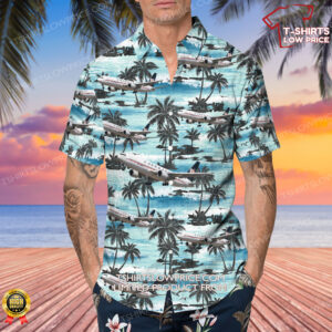 Boeing 767 35EERBCF Cargojet Airways Hawaiian Shirt 4