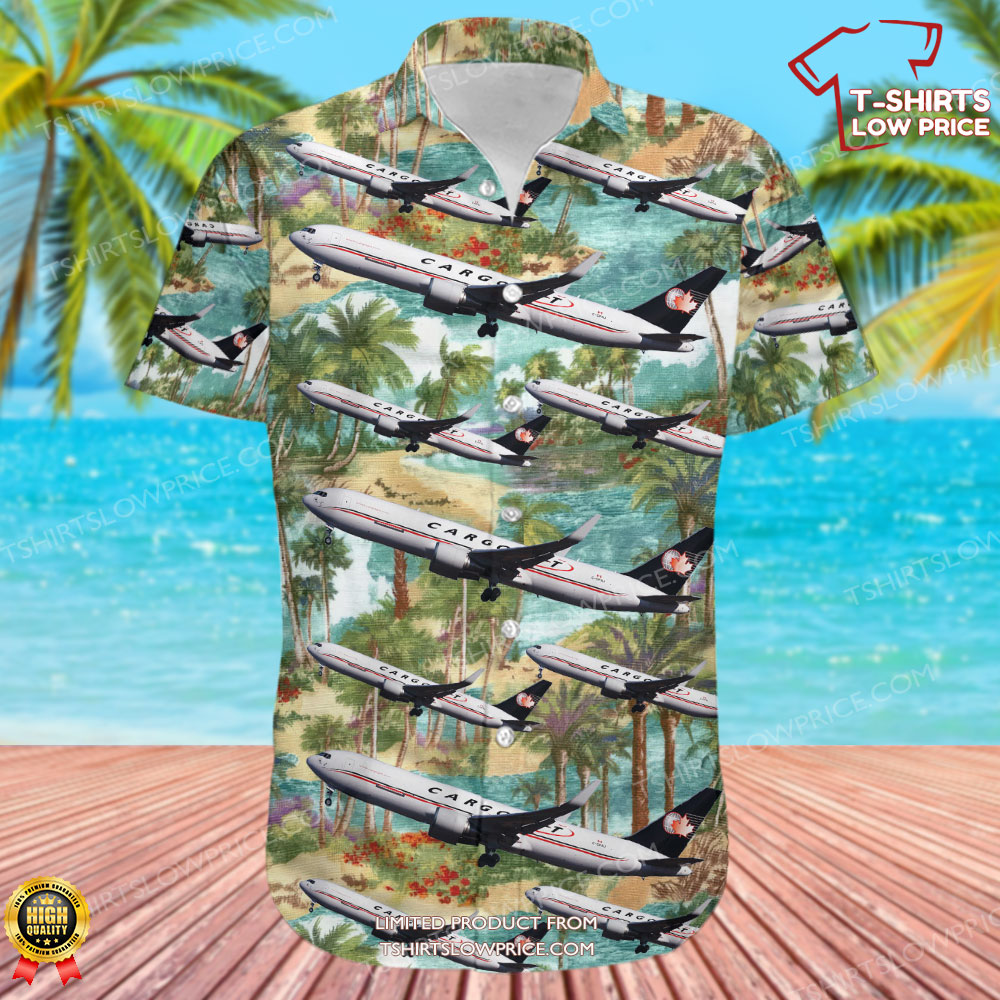 Boeing 767 38AERBDSF Cargojet Airways Hawaiian Shirt 2 Boeing 767 38AERBDSF Cargojet Airways Hawaiian Shirt 2