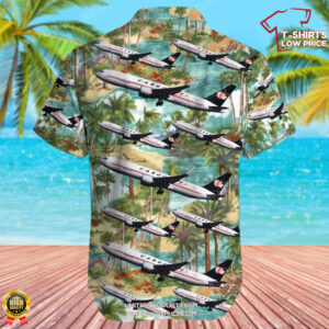 Boeing 767 38AERBDSF Cargojet Airways Hawaiian Shirt 3