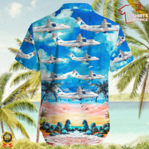 British Aerospace Avro RJ100 Summit Air Hawaiian Shirt 3
