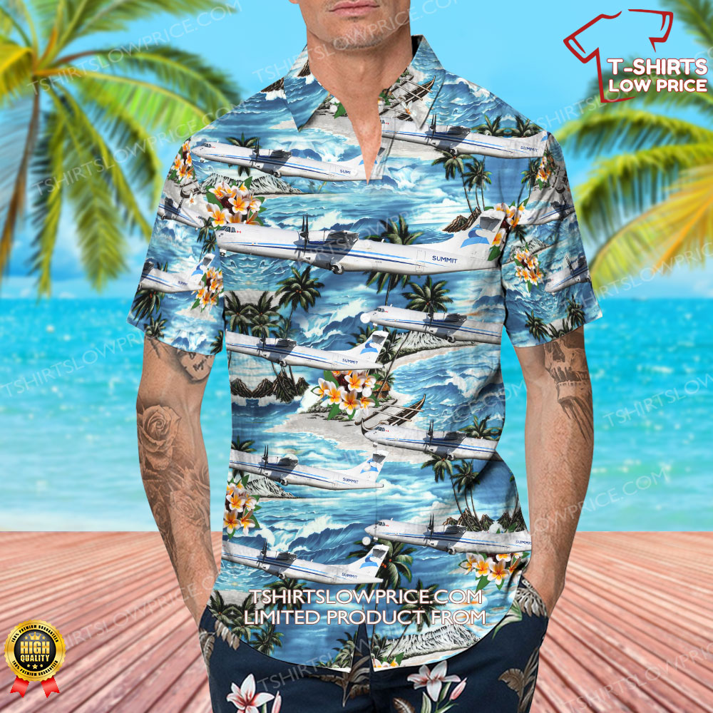 ATR 72 202F Summit Air Hawaiian Shirt 4 ATR 72 202F Summit Air Hawaiian Shirt 4