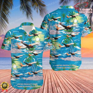 Boeing 737-8 MAX Sunwing Airlines Hawaiian Shirt Boeing 737-8 MAX Sunwing Airlines Hawaiian Shirt