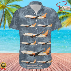 Boeing 737-8FH Sunwing Airlines Hawaiian Shirt