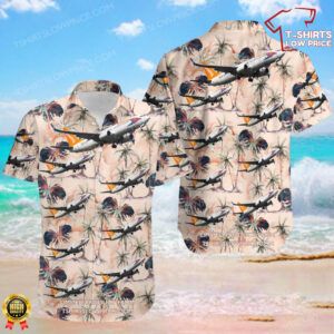 Boeing 737-86N Sunwing Airlines Hawaiian Shirt Boeing 737-86N Sunwing Airlines Hawaiian Shirt