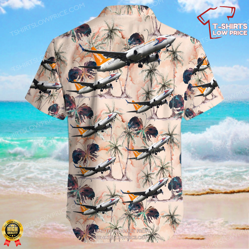 Boeing 737 86N Sunwing Airlines Hawaiian Shirt 3 Boeing 737 86N Sunwing Airlines Hawaiian Shirt 3