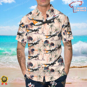 Boeing 737 86N Sunwing Airlines Hawaiian Shirt 4