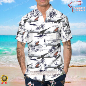 Airbus A350 941 Fiji Airways Hawaiian Shirt 4