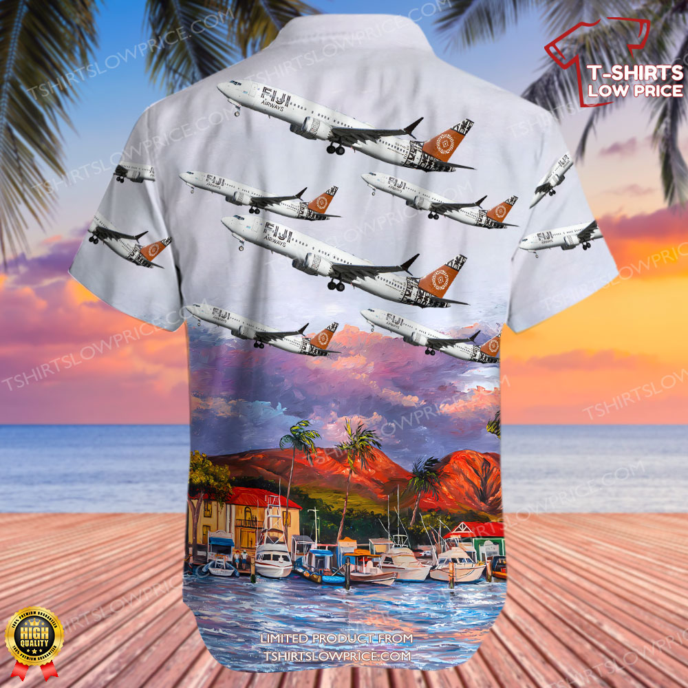 Boeing 737 8 MAX Fiji Airways Hawaiian Shirt 3 Boeing 737 8 MAX Fiji Airways Hawaiian Shirt 3