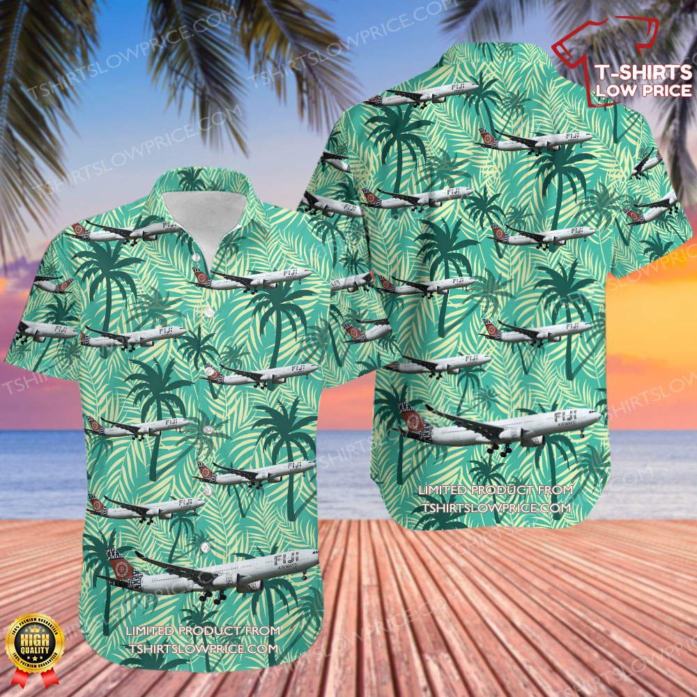 Airbus A330-343 Fiji Airways Hawaiian Shirt Airbus A330 343 Fiji Airways Hawaiian Shirt 1