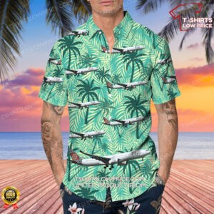 Airbus A330 343 Fiji Airways Hawaiian Shirt 4