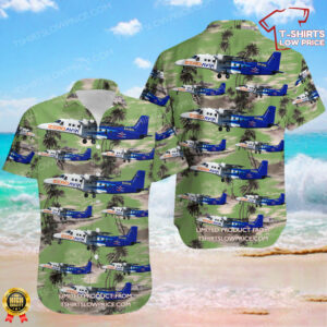 Dornier Do-228-202 ZeroAvia Hawaiian Shirt Dornier Do-228-202 ZeroAvia Hawaiian Shirt