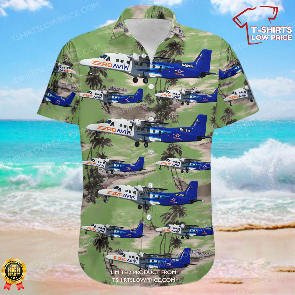 Dornier Do 228 202 ZeroAvia Hawaiian Shirt 2 Dornier Do 228 202 ZeroAvia Hawaiian Shirt 2