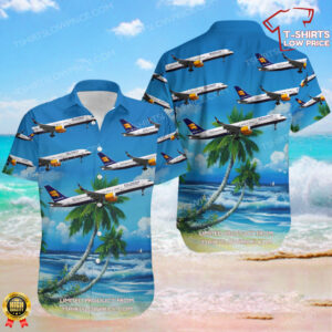 Boeing 757-208 Icelandair Hawaiian Shirt Boeing 757-208 Icelandair Hawaiian Shirt