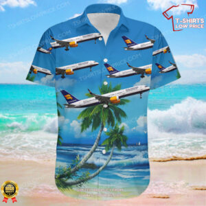 Boeing 757-208 Icelandair Hawaiian Shirt
