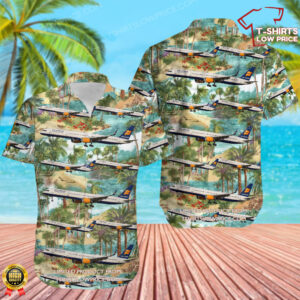 Boeing 757-308 Icelandair Hawaiian Shirt Boeing 757-308 Icelandair Hawaiian Shirt