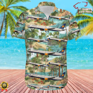 Boeing 757-308 Icelandair Hawaiian Shirt
