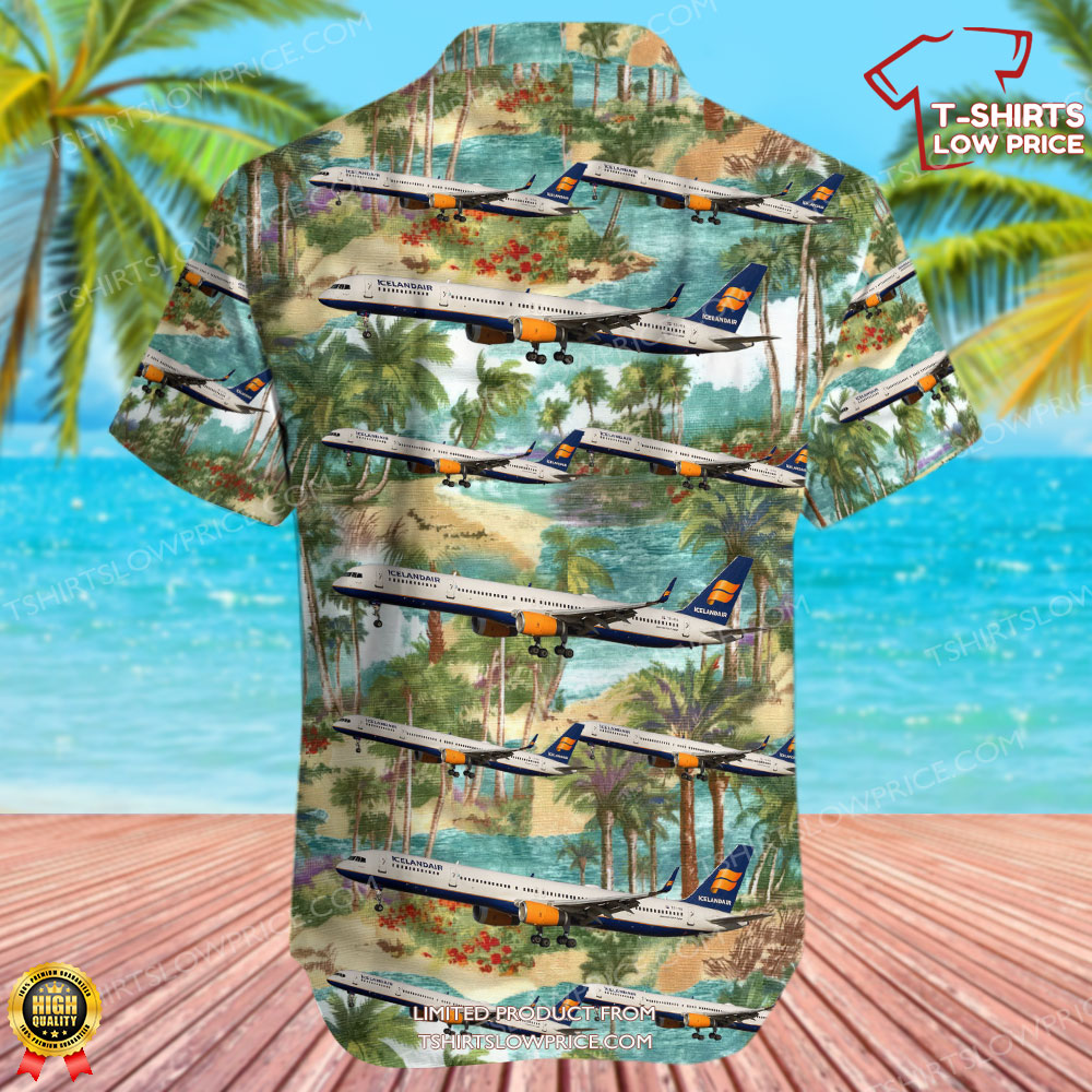 Boeing 757 308 Icelandair Hawaiian Shirt 3 Boeing 757 308 Icelandair Hawaiian Shirt 3