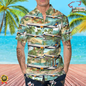 Boeing 757 308 Icelandair Hawaiian Shirt 4