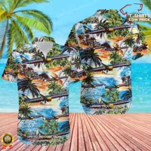 Boeing 757-3E7 Icelandair Hawaiian Shirt