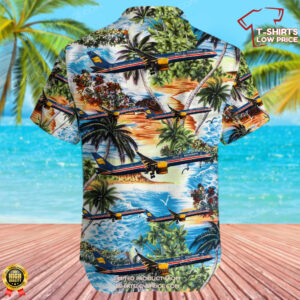Boeing 757 3E7 Icelandair Hawaiian Shirt 3