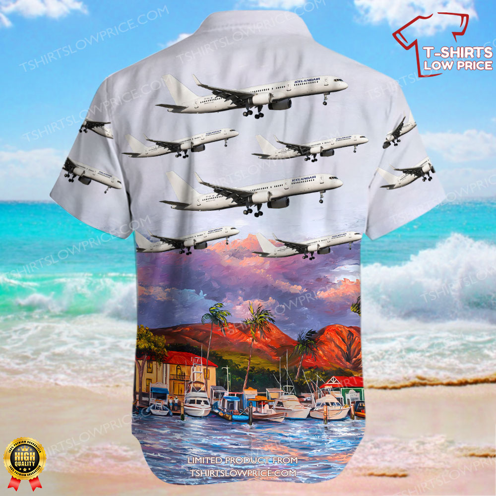 Boeing 757 23N Icelandair Hawaiian Shirt 3 Boeing 757 23N Icelandair Hawaiian Shirt 3