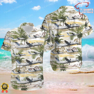 De Havilland Canada Dash 8-315 United States US Department of State Hawaiian Shirt De Havilland Canada Dash 8-315 United States US Department of State Hawaiian Shirt