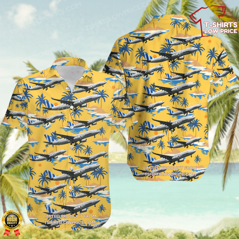 Airbus A330-243 Condor Hawaiian Shirt Airbus A330 243 Condor Hawaiian Shirt 1