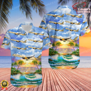 Boeing 757-330 Condor Hawaiian Shirt Boeing 757-330 Condor Hawaiian Shirt
