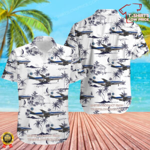 Boeing 747SP-J6 Pratt & Whitney Canada Hawaiian Shirt Boeing 747SP-J6 Pratt & Whitney Canada Hawaiian Shirt
