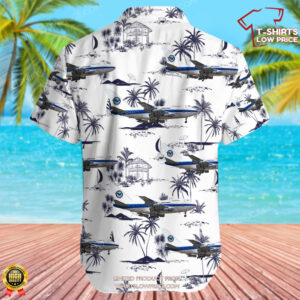 Boeing 747SP J6 Pratt Whitney Canada Hawaiian Shirt 3