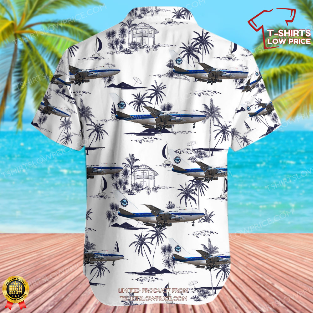 Boeing 747SP J6 Pratt Whitney Canada Hawaiian Shirt 3 Boeing 747SP J6 Pratt Whitney Canada Hawaiian Shirt 3