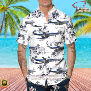 Boeing 747SP J6 Pratt Whitney Canada Hawaiian Shirt 4