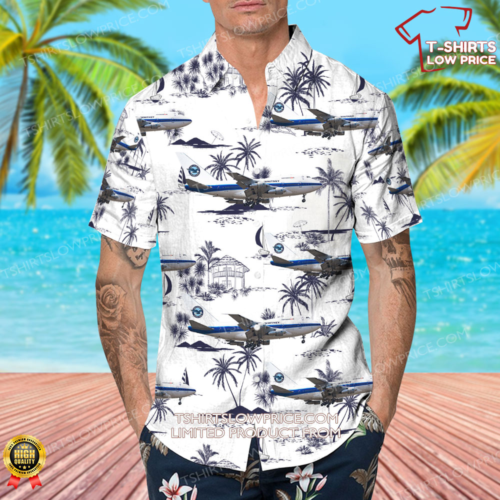 Boeing 747SP J6 Pratt Whitney Canada Hawaiian Shirt 4 Boeing 747SP J6 Pratt Whitney Canada Hawaiian Shirt 4