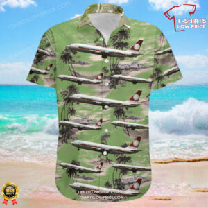 Boeing 720-023B Pratt & Whitney Canada Hawaiian Shirt