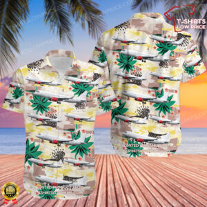Airbus A320-251N Untitled Hawaiian Shirt Airbus A320-251N Untitled Hawaiian Shirt