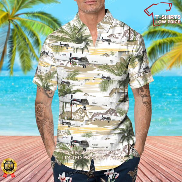 Beechcraft 1900D Untitled Hawaiian Shirt