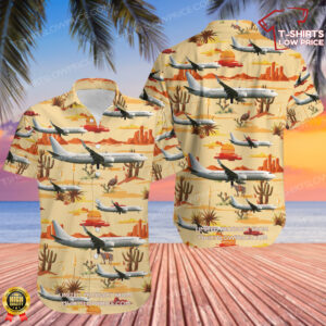Boeing 737-86N Untitled Hawaiian Shirt Boeing 737-86N Untitled Hawaiian Shirt