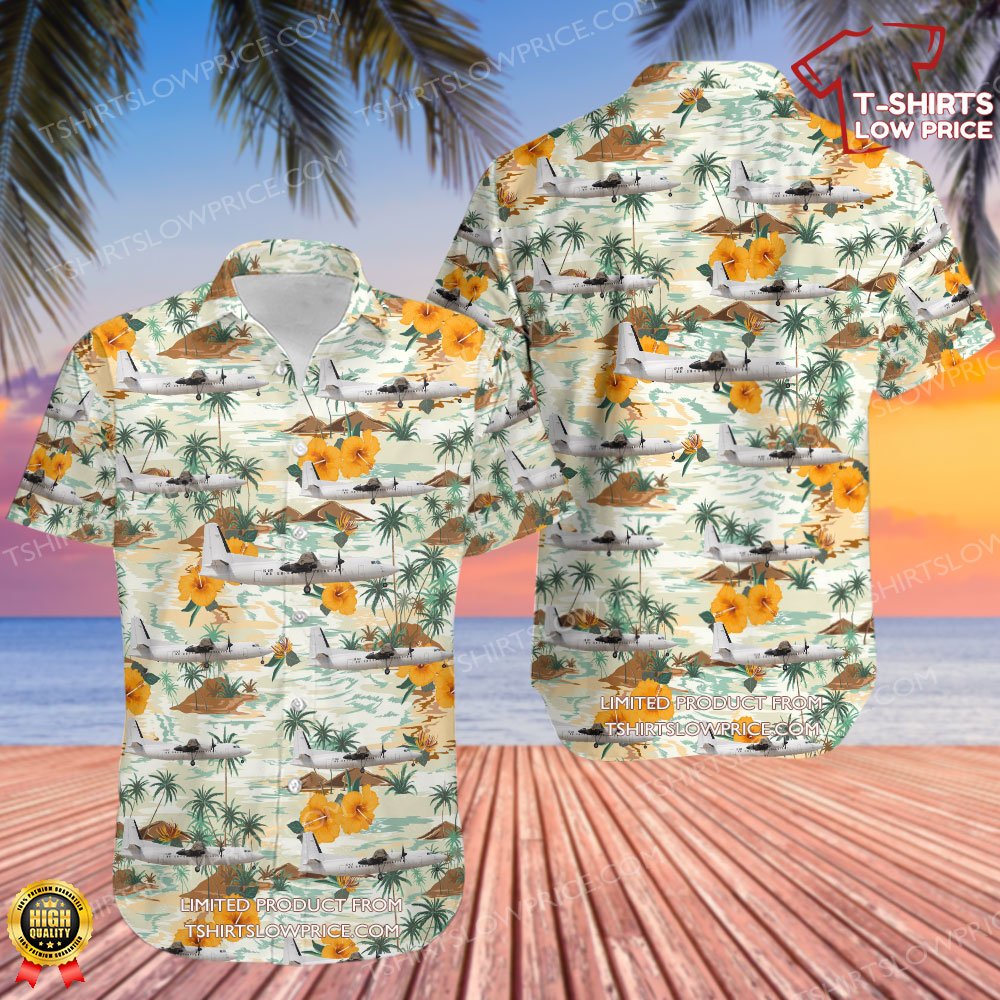 Fokker 50 Untitled Hawaiian Shirt 0 50