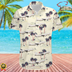 Airbus A320-214 Untitled Hawaiian Shirt