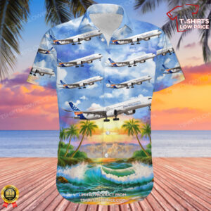 Airbus A350-941 Airbus Industrie Hawaiian Shirt