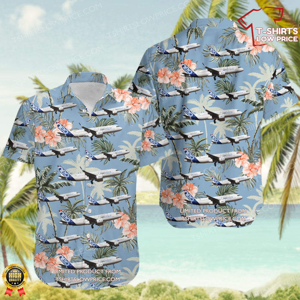 Airbus A320-271N Airbus Industrie Hawaiian Shirt 0 58