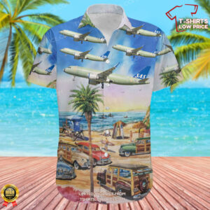 Airbus A320-251N Airbus Industrie Hawaiian Shirt