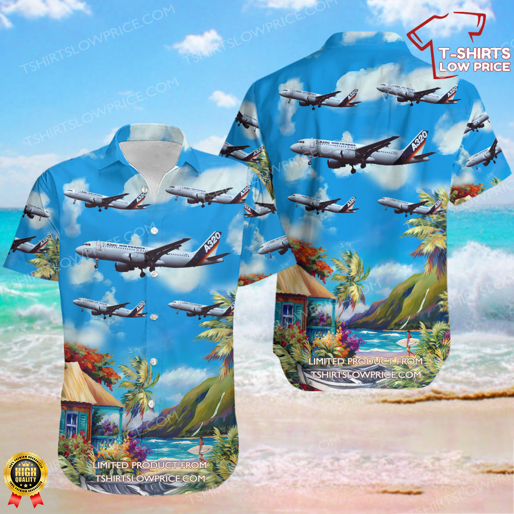 Airbus A320-111 Airbus Industrie Hawaiian Shirt 0 63