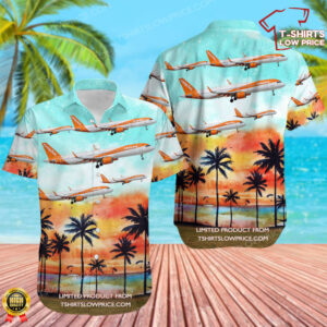 Airbus A321-251NX easyJet Hawaiian Shirt Airbus A321-251NX easyJet Hawaiian Shirt