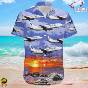 Boeing 737-31S ASL Airlines Hawaiian Shirt